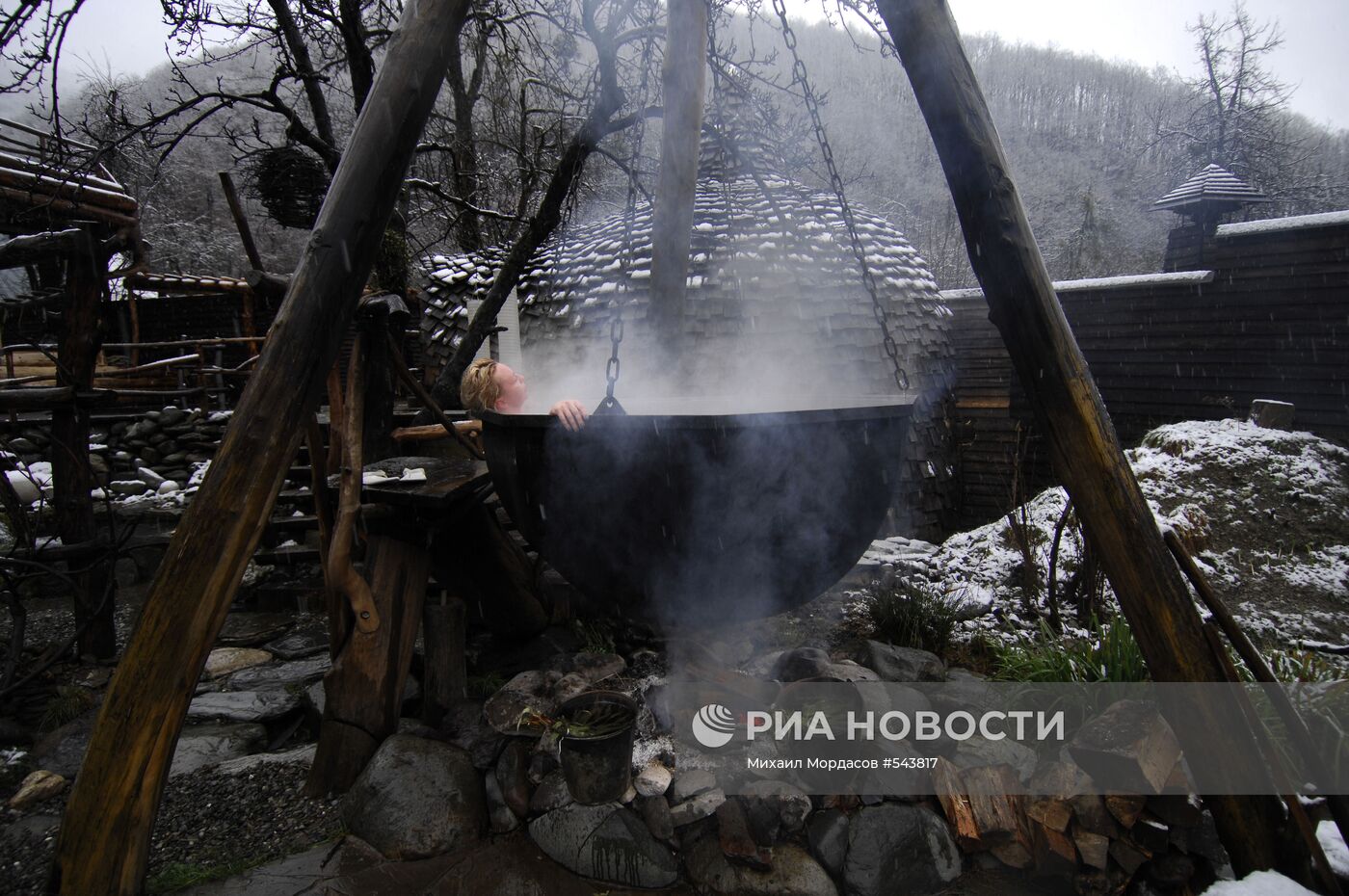 Отдых в "British бане" на курорте "Красная Поляна"