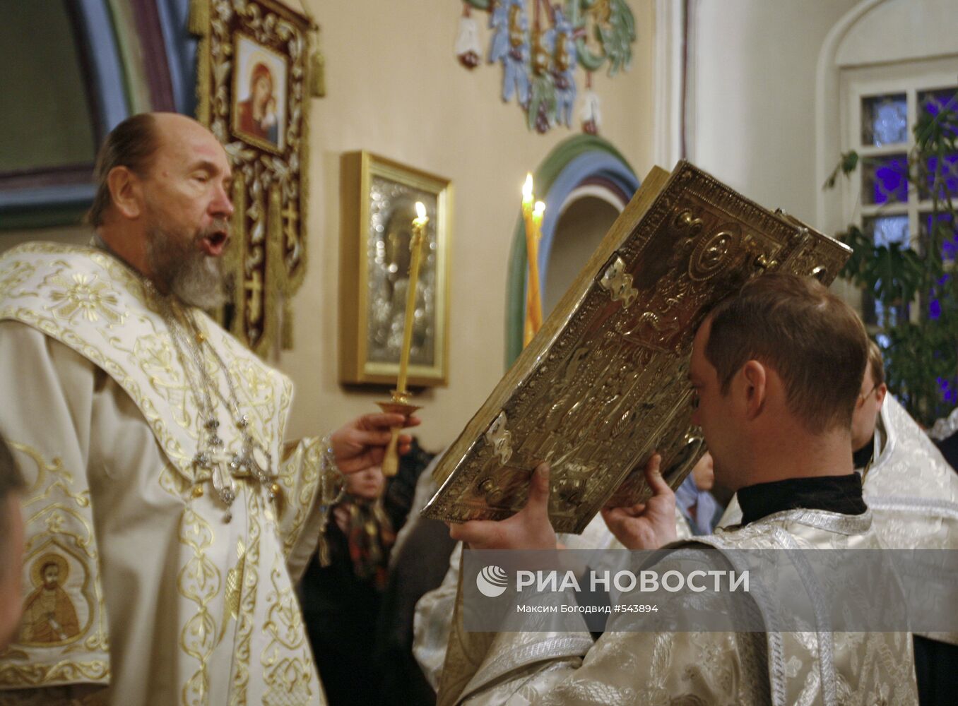 Празднование Рождества Христова в Казани