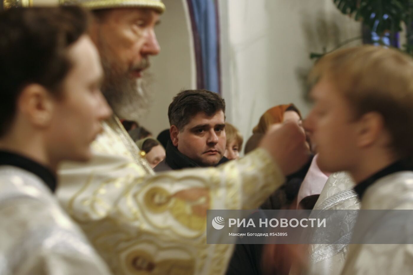 Празднование Рождества Христова в Казани