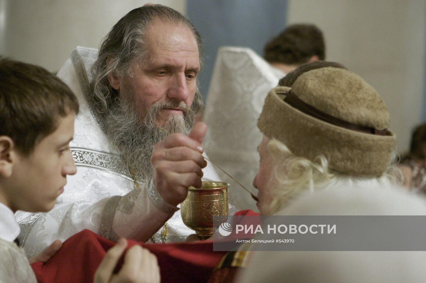 Празднование Рождества Христова в Москве