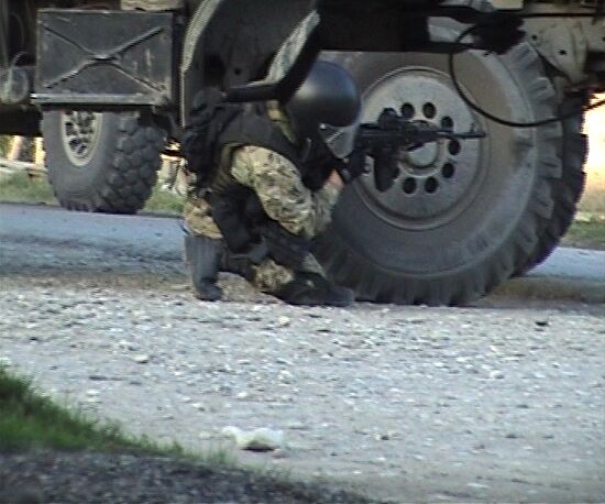 Спецоперация по уничтожению боевиков в дагестанском поселке