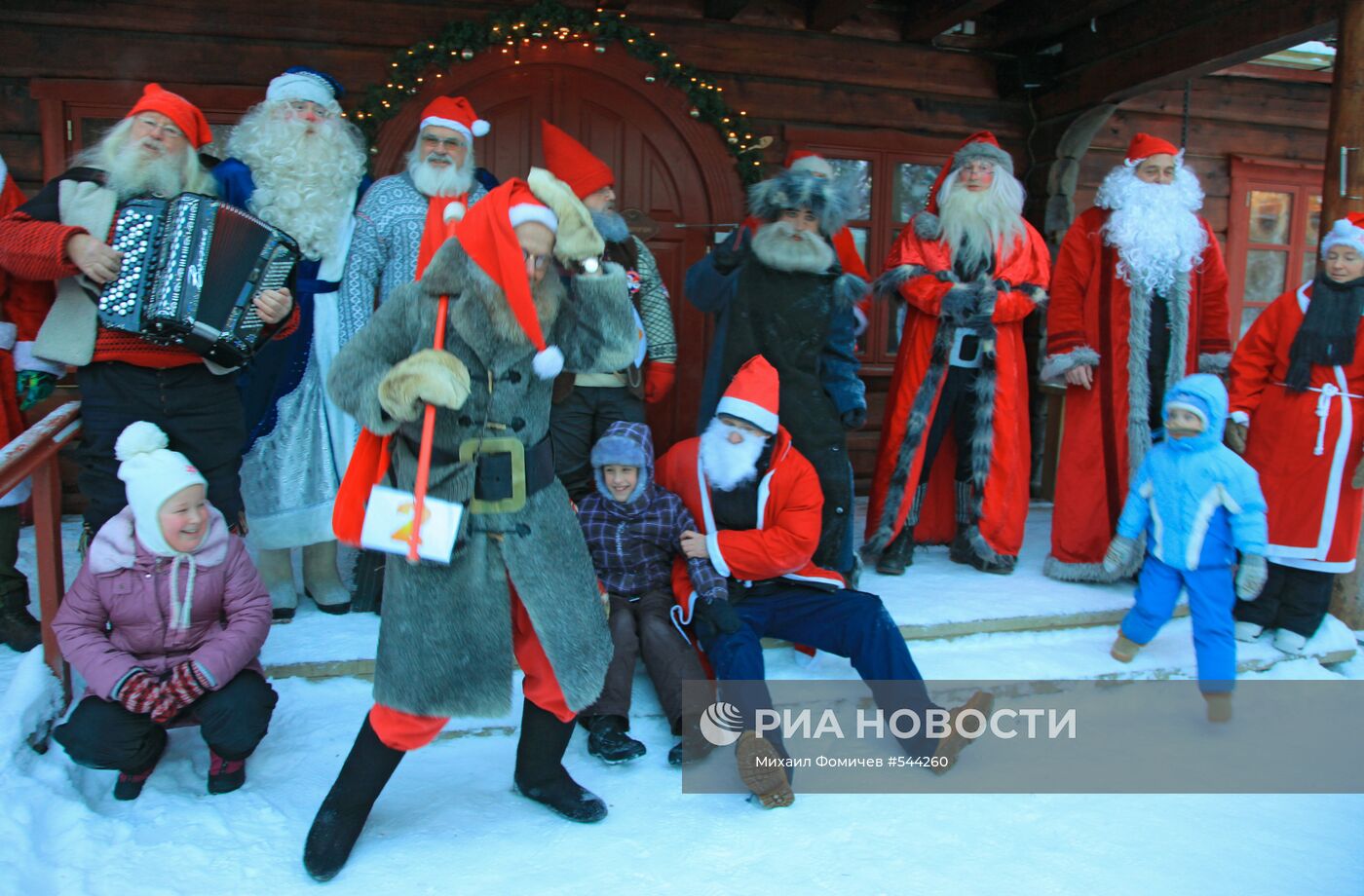 Международные игры Санта-Клаусов