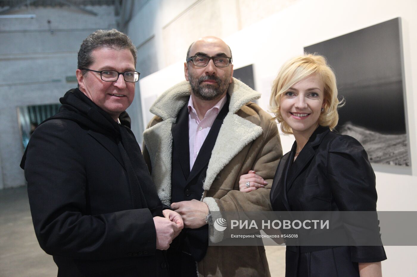 Открытие выставки фотографа Михаила Розанова "Служение"