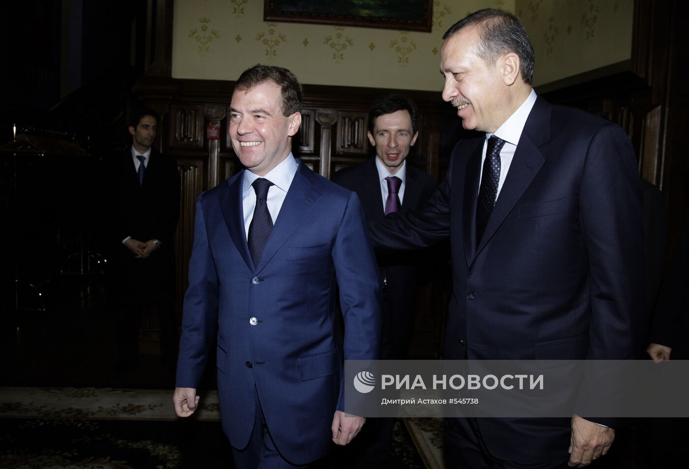 Д.Медведев и Р.Т.Эрдоган