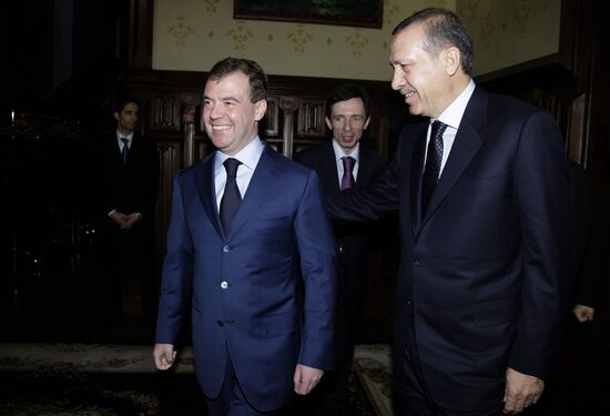 Д.Медведев и Р.Т.Эрдоган