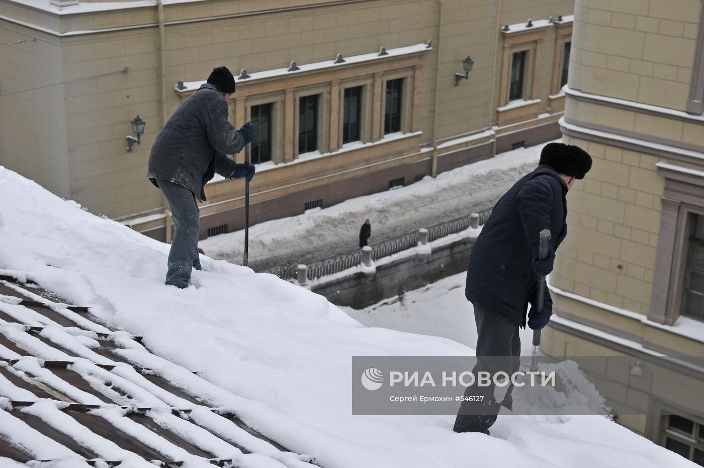 Зима в Санкт-Петербурге