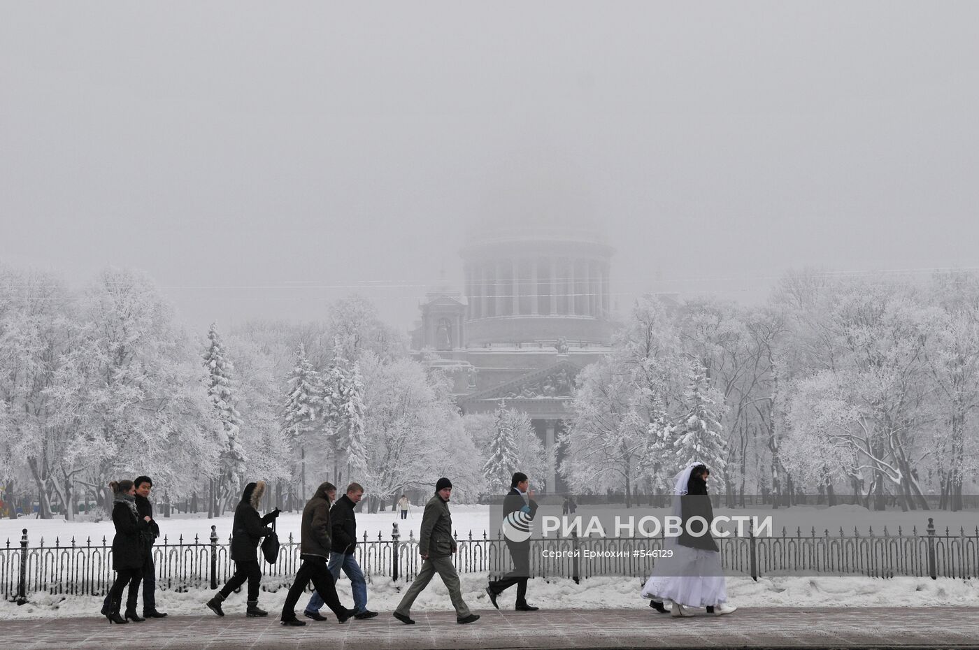 Зима в Санкт-Петербурге