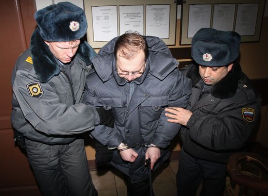 Рассмотрение дела Анатолия Маурина в Лефортовском суде Москвы