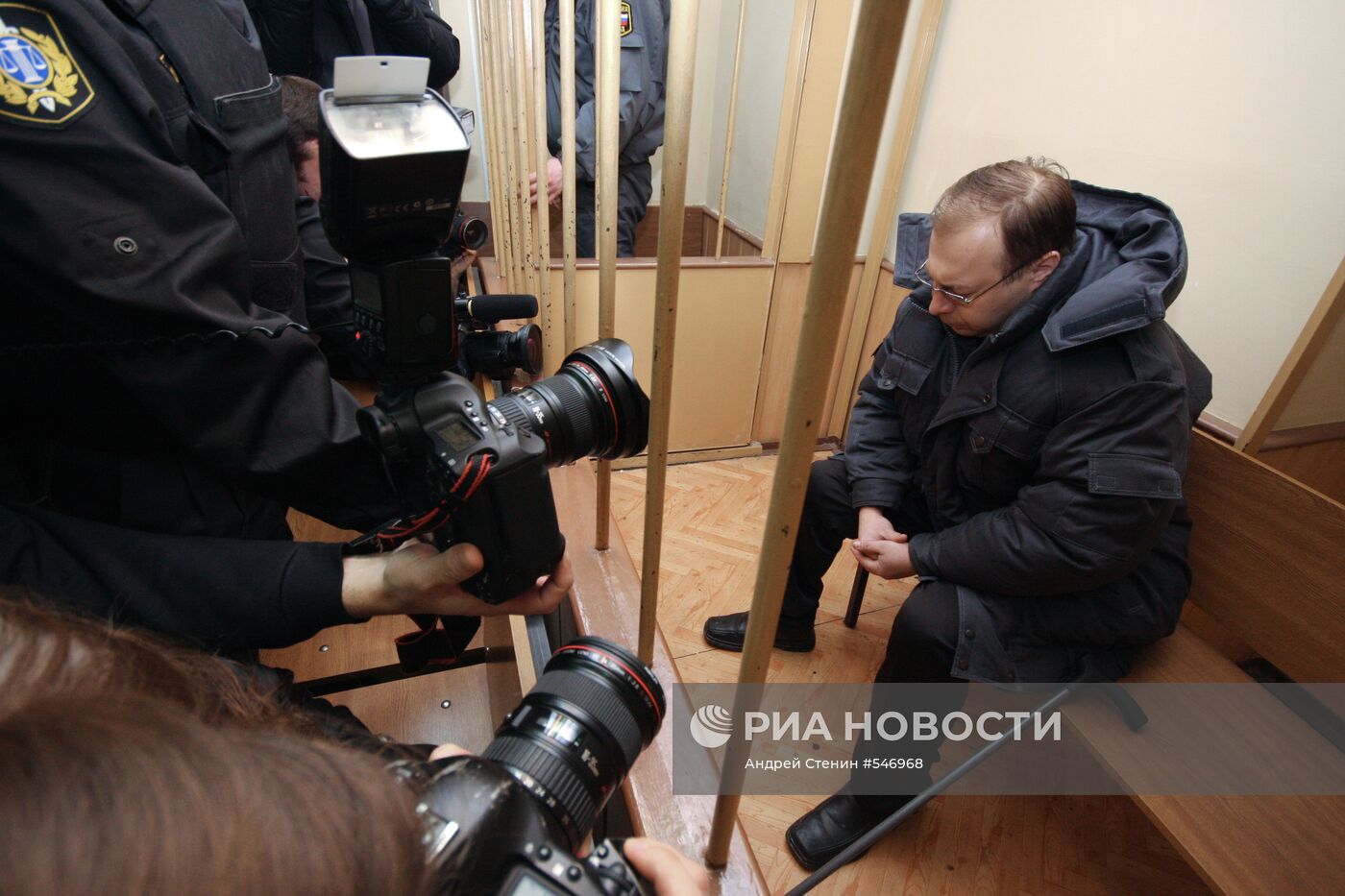Рассмотрение дела Анатолия Маурина в Лефортовском суде Москвы