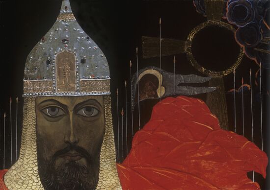 И. С. Глазунов "Князь Игорь". Репродукция