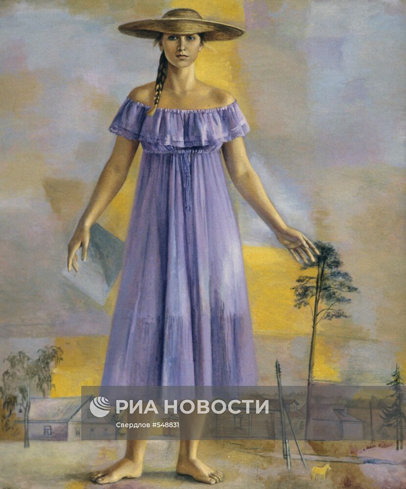 Репродукция картины Е.Романовой "Лето"