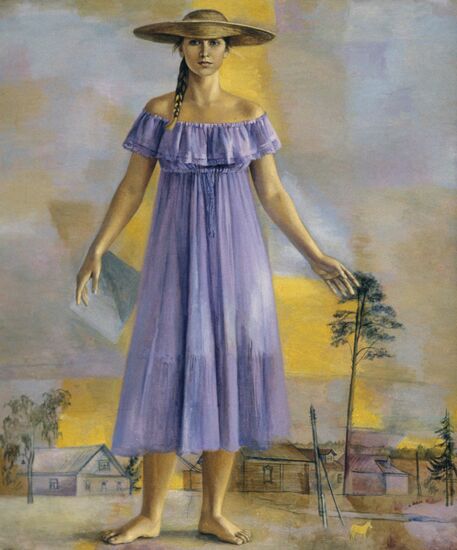 Репродукция картины Е.Романовой "Лето"