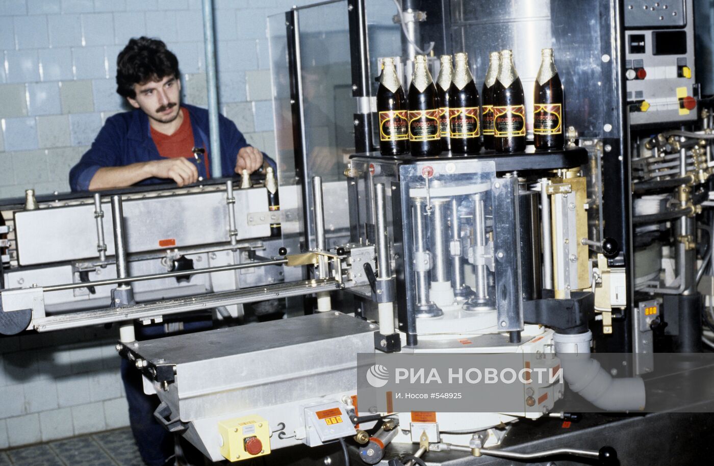 В цехе пивзавода