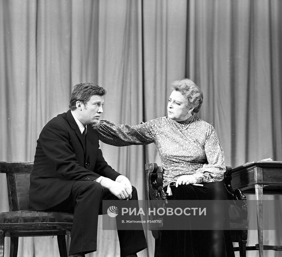 Алла Тарасова и Николай Пеньков