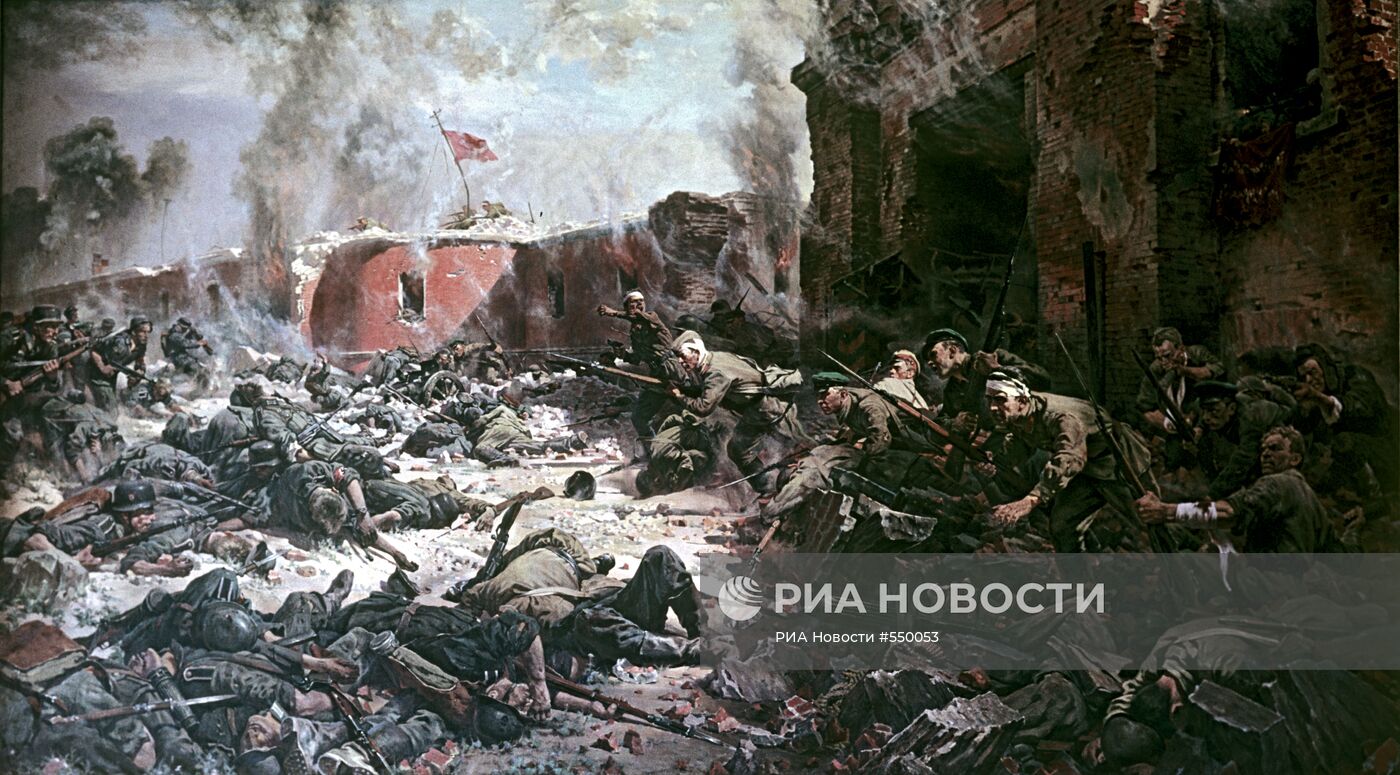 Картина "Защитники Брестской крепости"