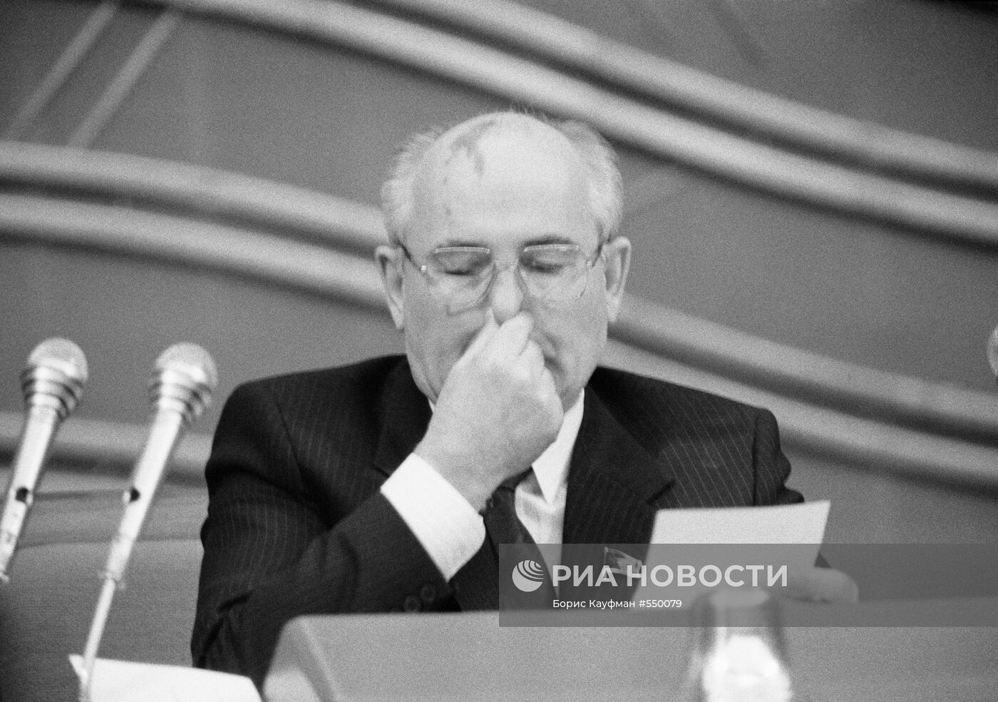 Генеральный секретарь ЦК КПСС Михаил Сергеевич Горбачев