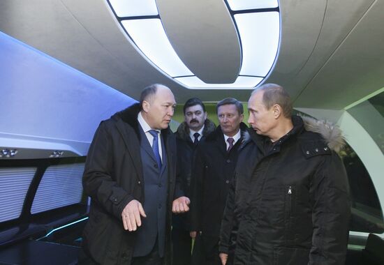 Рабочая поездка В.Путина в Центральный федеральный округ РФ
