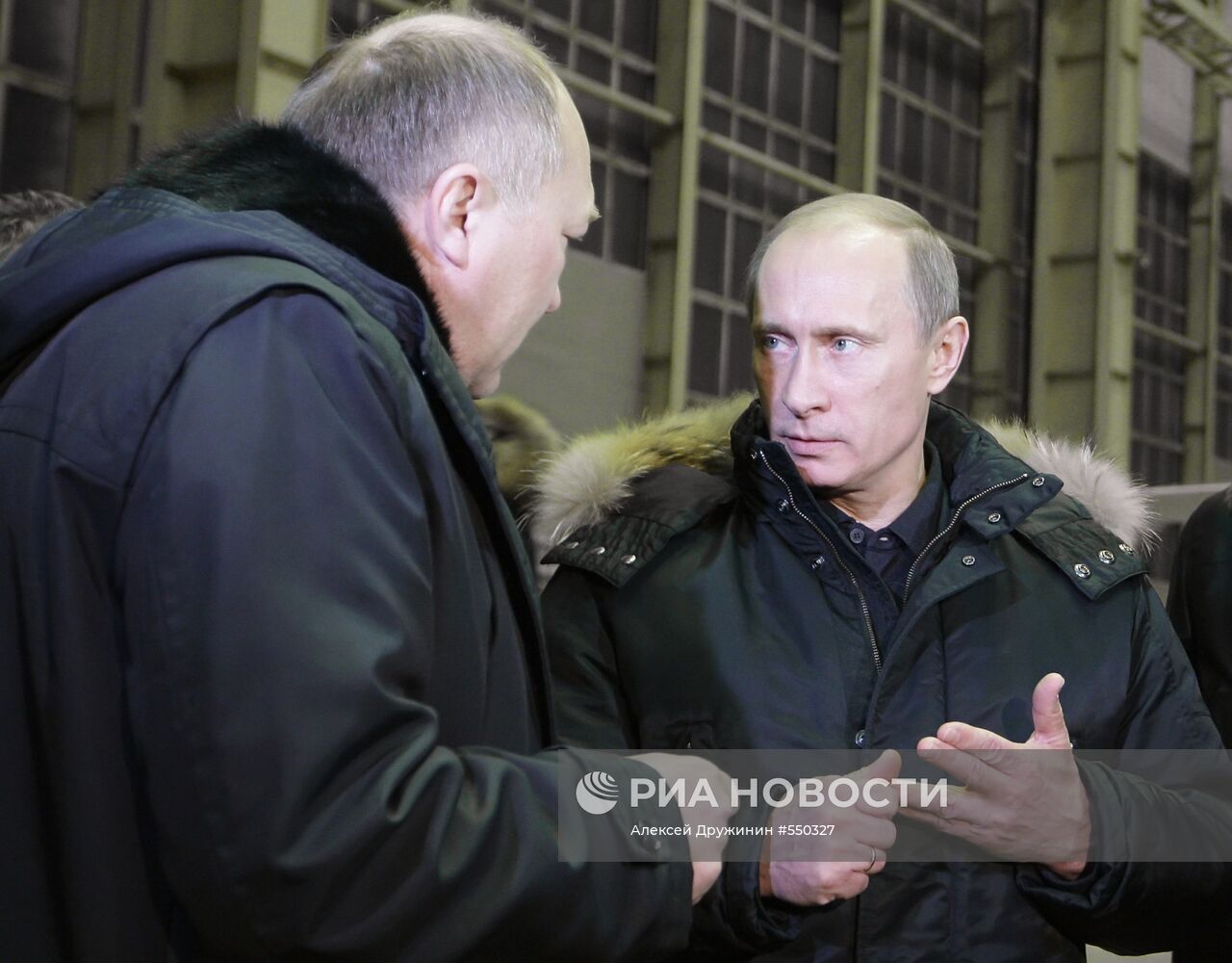 Рабочая поездка В.Путина в Центральный федеральный округ РФ