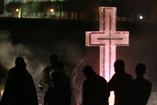 Крещенские купания в Москве