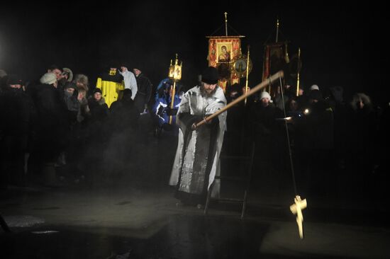 Крещенские купания в Московской области