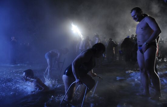 Крещенские купания в Московской области