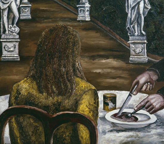 Репродукция картины "Завтрак в парке"