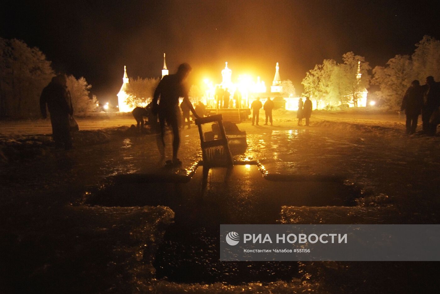 Крещенские купания в Новгородской области