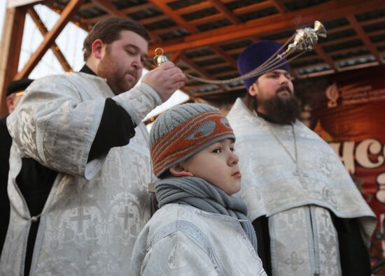 Крещенские купания в Москве