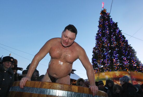 Крещенские купания в Москве