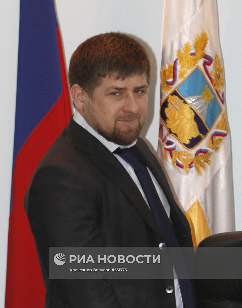 Президент Чеченской республики Рамзан Кадыров