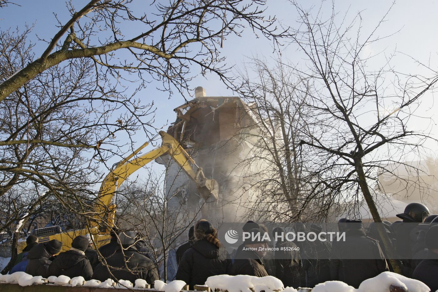 Снос домов в поселке "Речник"