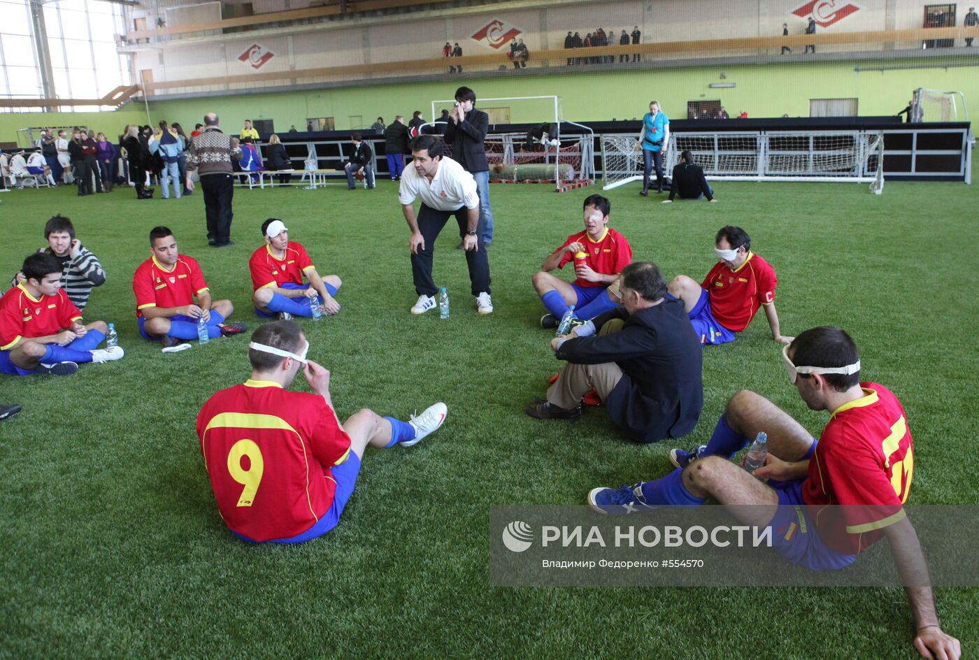 Второй Международный турнир по футболу среди слепых в Москве