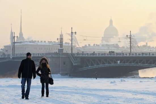 Холода в Санкт-Петербурге