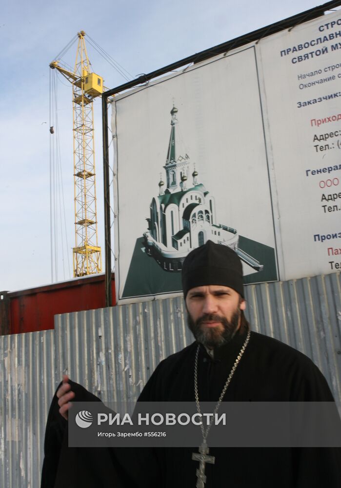 Храм св.Татьяны строится в Калининграде
