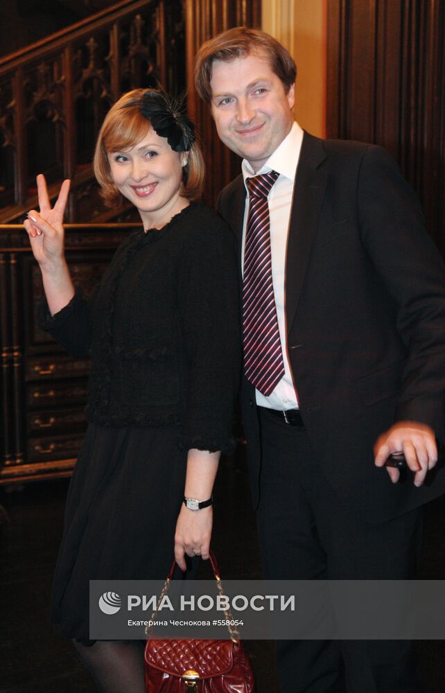 Елена Ищеева с супругом Филиппом Ильиным-Адаевом