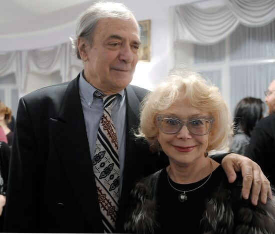 Александр Лазарев с супругой актрисой Светланой Немоляевой