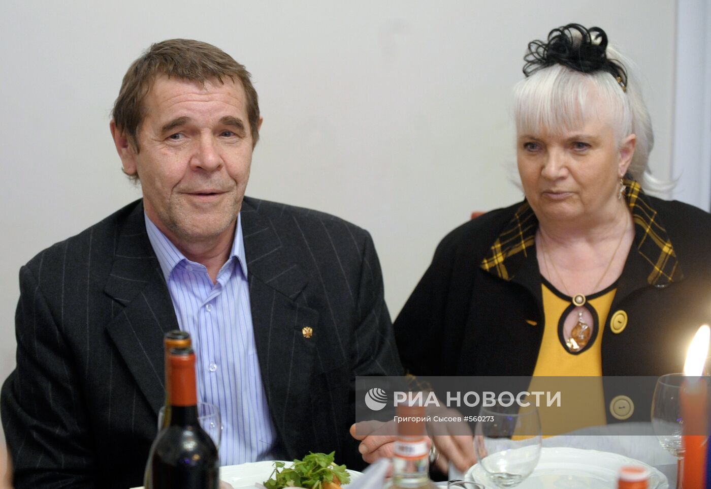Алексей Булдаков с супругой