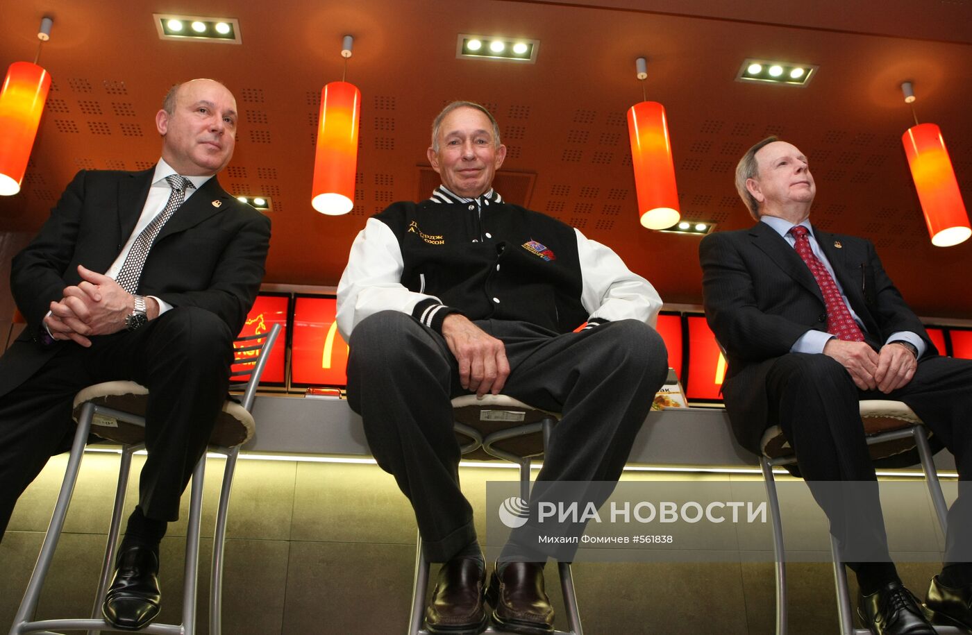 Пресс-конференция, посвященная 20-летию "Макдоналдс" в России
