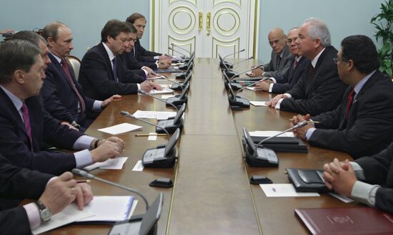 Встреча В. Путина с министром энергетики и нефти Венесуэлы