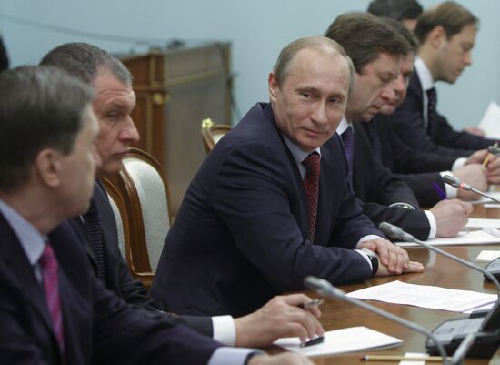 Встреча В. Путина с министром энергетики и нефти Венесуэлы