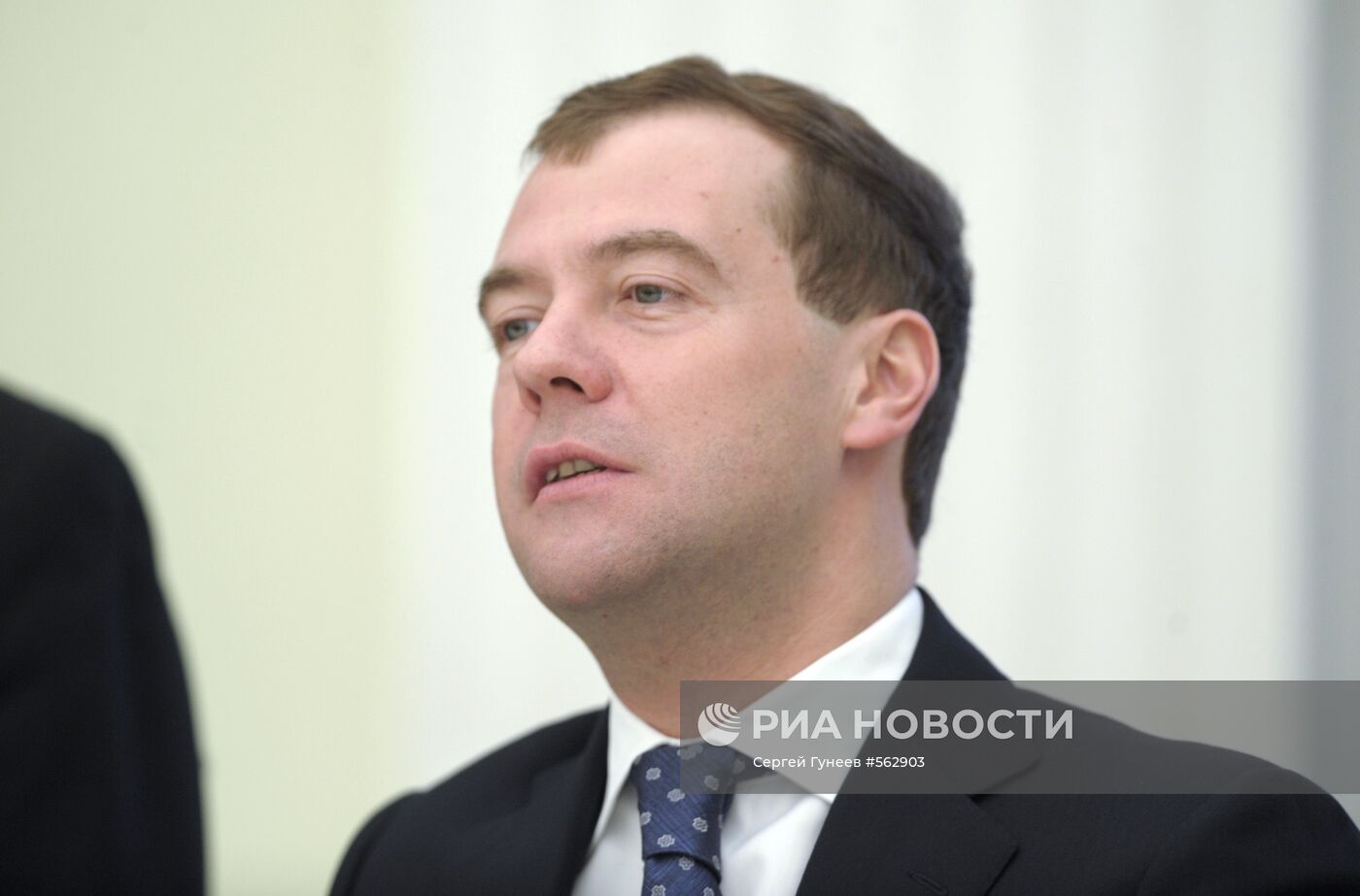 Д.Медведев провел встречу с Б.Джагдео