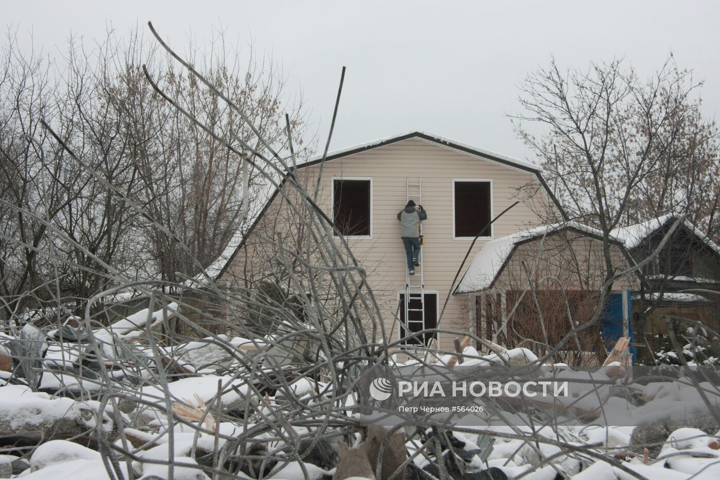 Снос домов в поселке "Речник"