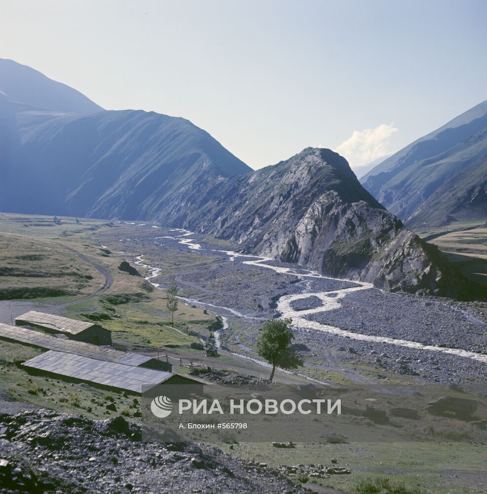 Пейзаж у аула Хнов