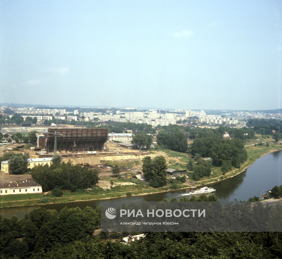Панорама города Вильнюса