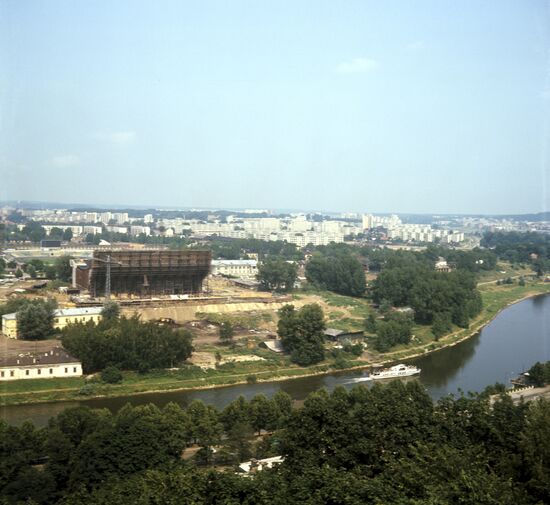 Панорама города Вильнюса