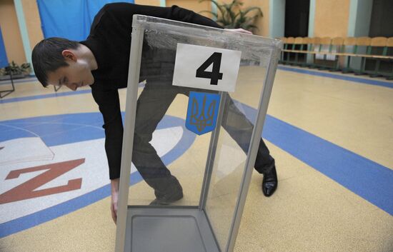 Подготовка к проведению второго тура выборов президента Украины