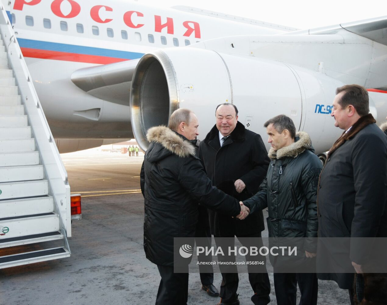 Рабочая поездка В.Путина в Приволжский федеральный округ