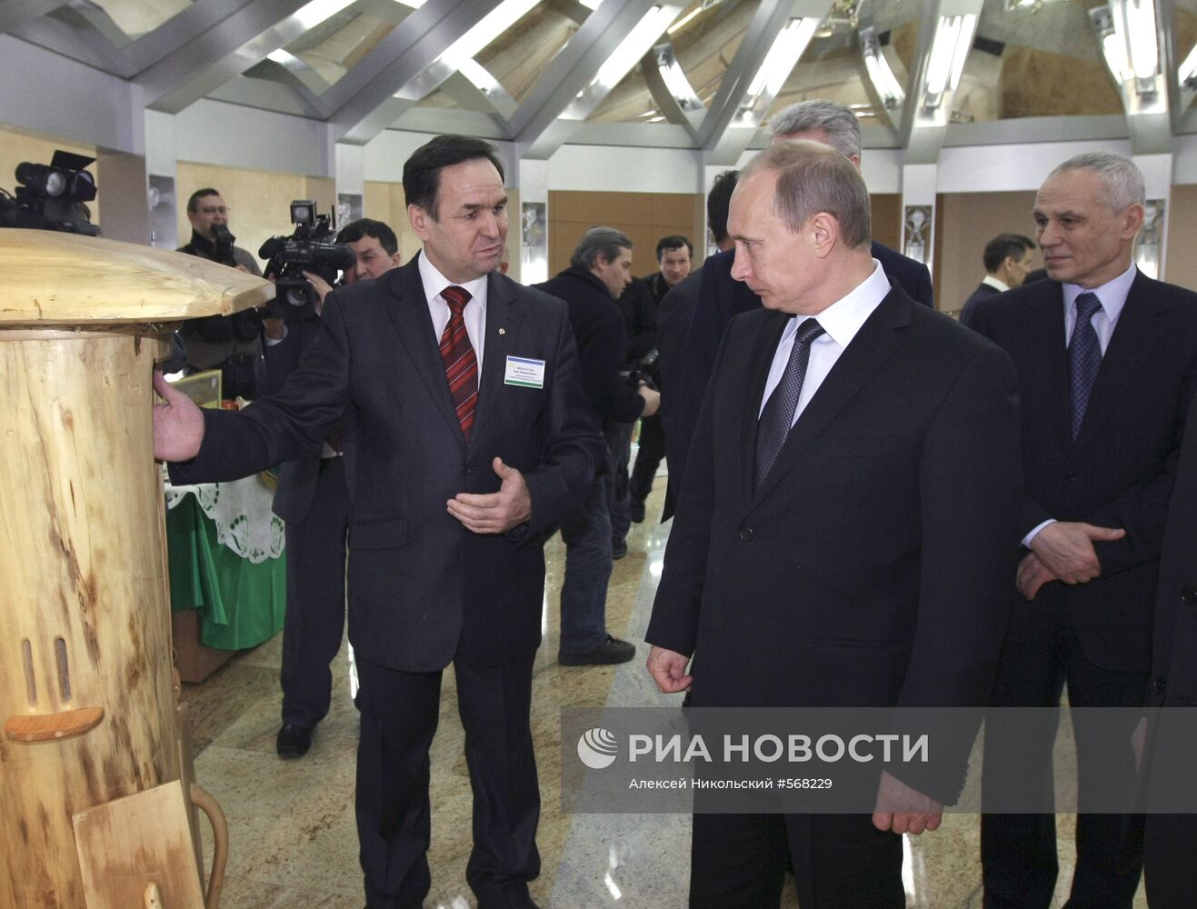 Рабочая поездка В.Путина в Приволжский федеральный округ