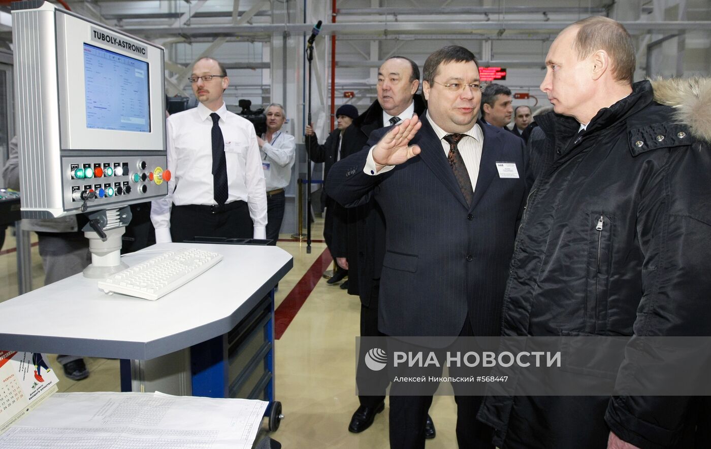 Рабочая поездка В.Путина в Приволжский федеральный округ