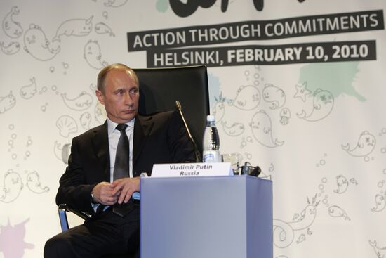 Владимир Путин на заседании Саммита действий по Балтийскому морю